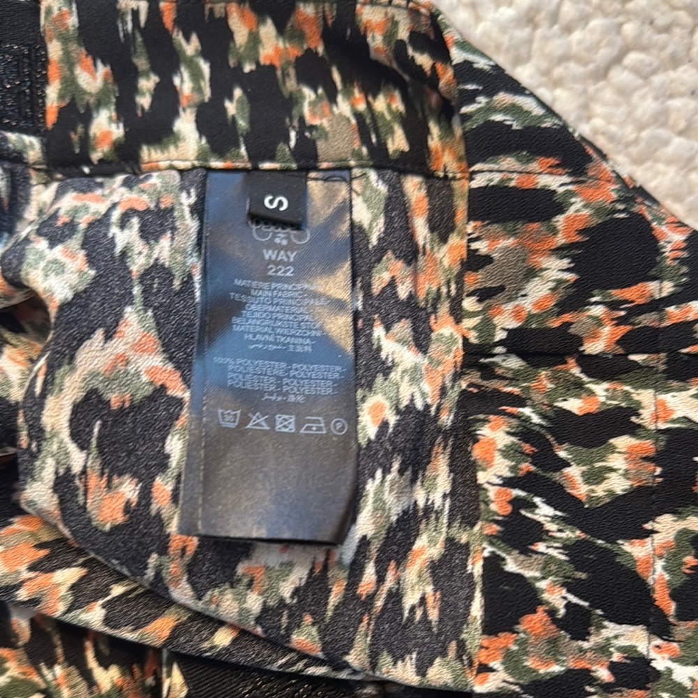 Le Temps Des Cerises Multicolor Patterned Pants - image 7